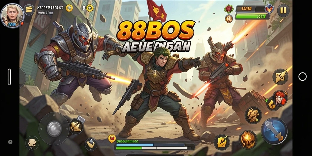 Gameplay seru 88BOS dengan aksi mendebarkan.
