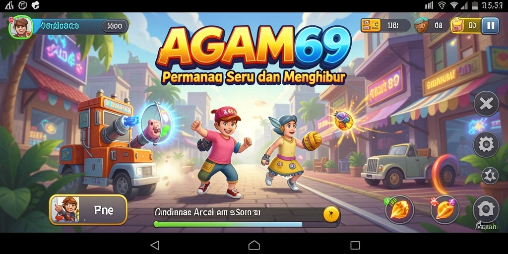 Tangkapan layar AGAM69 menampilkan serunya gameplay Arcade yang menarik.