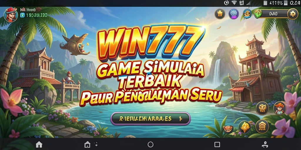 Tampilan gameplay yang menakjubkan dalam WIN777, penuh tantangan dan keseruan.